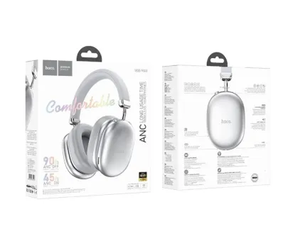 Навушники Hoco W35 Max Auspicious ANC BT Silver