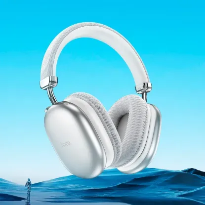 Навушники Hoco W35 Max Joy BT Silver