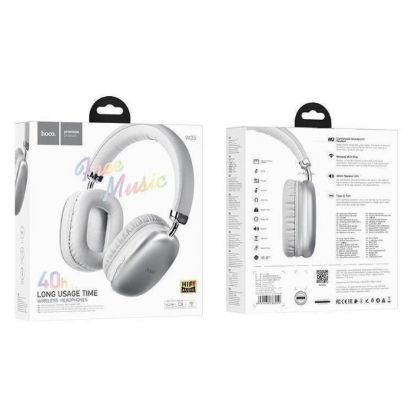Навушники Hoco W35 Wireless Headphones Silver