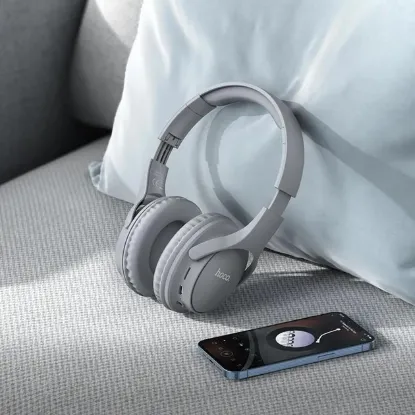 Навушники Hoco W40 Mighty Bluetooth Grey