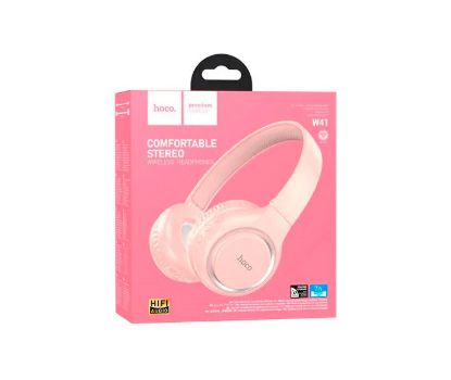 Навушники Hoco W41 Charm Bluetooth Pink