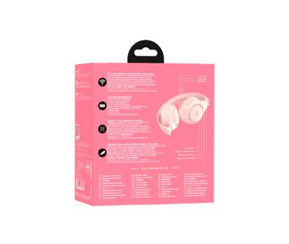 Навушники Hoco W41 Charm Bluetooth Pink