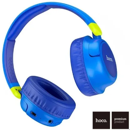 Навушники Hoco W43 Adventure BT Blue