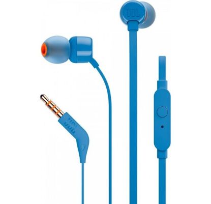 Навушники JBL T110 Blue (JBLT110BLU)