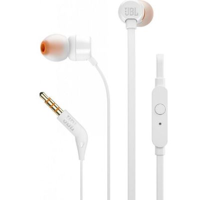 Навушники JBL T110 White (JBLT110WHT)