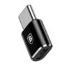 Перехідник Baseus Mini Micro Female to Type-C Male Black
