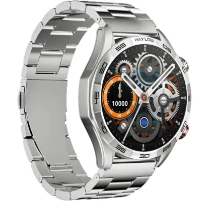 Смарт годинники Xiaomi Haylou Solar 5 HF004 LS20 Silicone + Stainless strap Silver