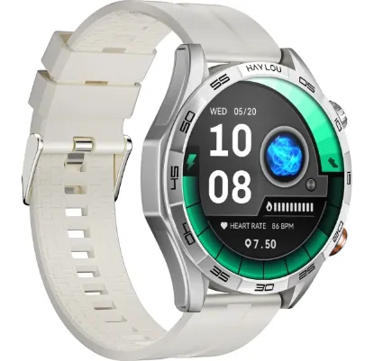 Смарт годинники Xiaomi Haylou Solar 5 HF004 LS20 Silicone strap Silver