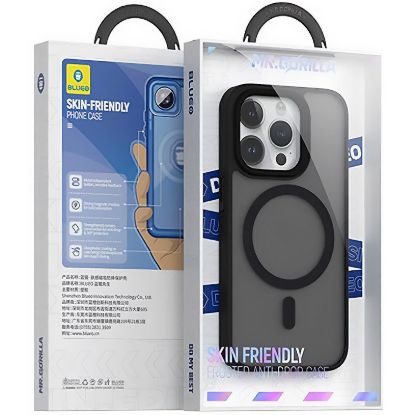 Чохли iPhone Blueo iPhone 14 Pro MagSafe Skin Friendly Frosted Black
