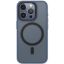 Чохли iPhone Blueo iPhone 15 Pro MagSafe Skin Friendly Frosted Dark Blue