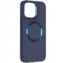 Чохли iPhone Bonbon iPhone 12 Pro Max Metal Style MagSafe Cosmos Blue