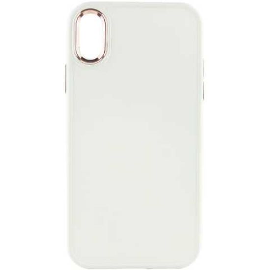 Чохли iPhone Bonbon iPhone XR Metal Style White