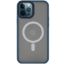 Чохли iPhone Buttons iPhone 12 Pro Max MagSafe Metal Blue