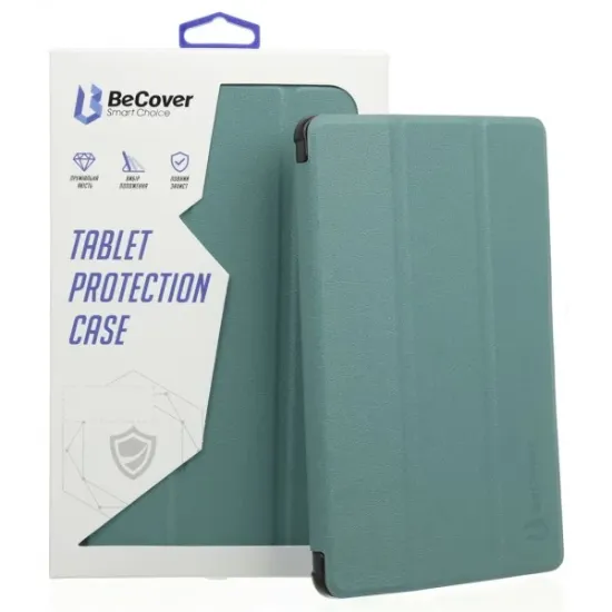 Чохол під планшет BeCover Soft Edge Samsung Galaxy Tab S9 Plus X816 Dark Green