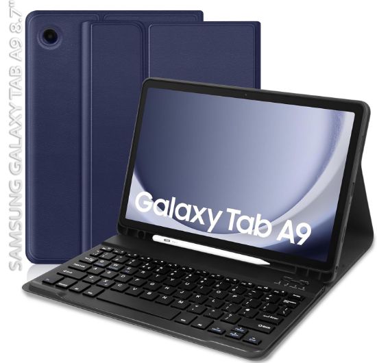 Чохол під планшет BeCover Samsung Galaxy Tab A9 X115 з бездротовою клавіатурою Black