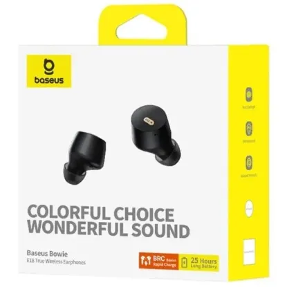 Навушники Baseus Bowie E18 True Wireless Earphones Cosmic Black