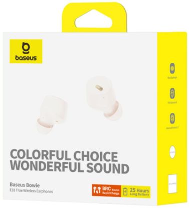Навушники Baseus Bowie E18 True Wireless Earphones Stellar White