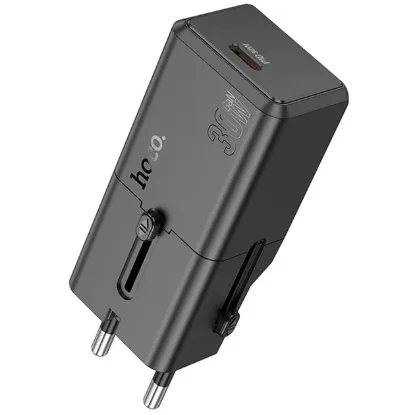 Зарядка 220V HOCO AC25 Mini PD30W USB-C Black