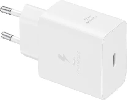 Зарядка 220V Samsung 45W Power Adapter EP-T4511XWEGEU Type-C to Type-C cable White