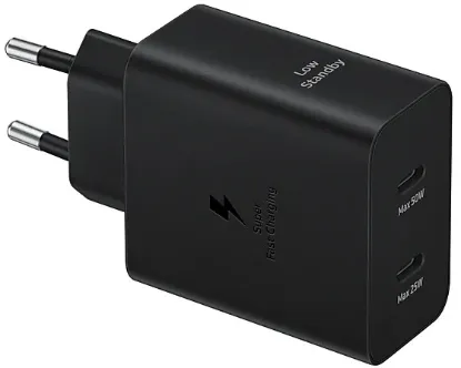 Зарядка 220V Samsung 50W Power Adapter EP-T5020XBE Type-C to Type-C cable Black
