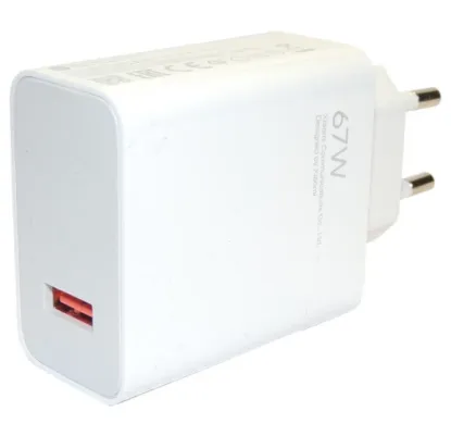 Зарядка 220V Xiaomi 67W HyperCharge Combo Type-A (BHR9465EU) White 1094303