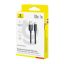 Кабелі Baseus Type-C 100W 1.0m Foamed E0426800 Black