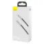 Кабелі Baseus Type-C 2.0m Cafule Metal 66W CAKF000201 Black