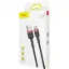 Кабелі Baseus Type-C 3.0A 1.0m Cafule CATKLF-B91 Black Red