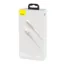 Кабелі Baseus Type-C 66W 1.0m Cafule Metal CAKF000102 White