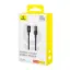Кабелі Baseus Type-C to Type-C 100W 1m Gem Fast-Charging (P10373000111-00) Black