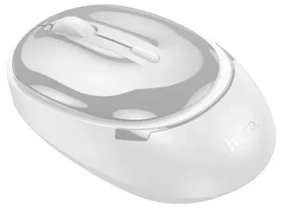 Миша Hoco GM34 Nuevo Dual-mode Business Wireless Gray White