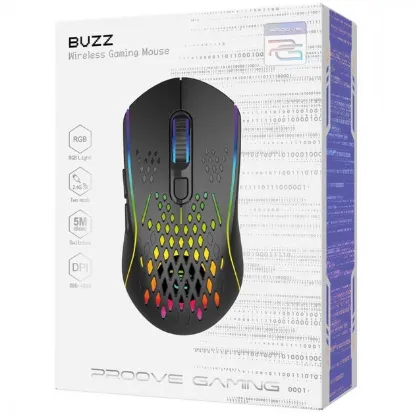 Миша Proove Gaming Buzz Wireless White