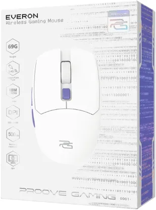 Миша Proove Gaming Everon Wireless White