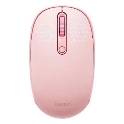 Миша Baseus F01B Tri-Mode Wireless Pink
