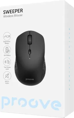 Миша Proove Sweeper Wireless Black
