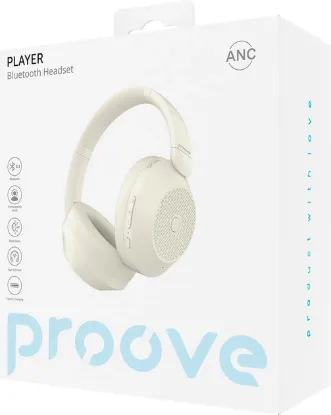 Навушники Proove Player Bluetooth Headset with ANC White