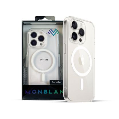 Чохли iPhone Monblan iPhone 14 Pro Max Magnetic Transparent