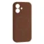 Чохли iPhone Silicone Case Full Camera MagSafe iPhone 16 New Brown