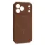 Чохли iPhone Silicone Case Full Camera MagSafe iPhone 17 Pro Max New Brown