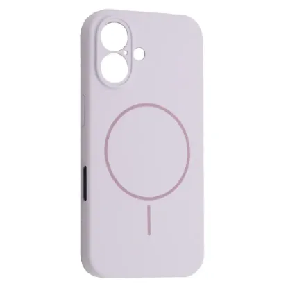 Чохли iPhone Silicone Case Full Camera MagSafe iPhone 16 Purple Lilac