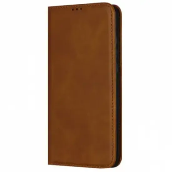 Чохол-фліп Leather Fold Xiaomi Redmi 14C Brown
