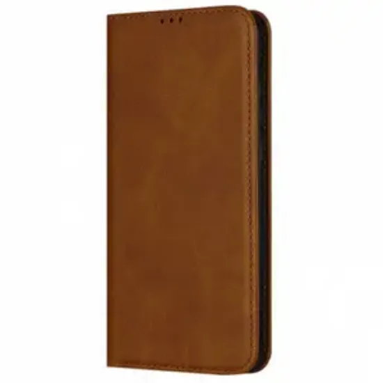 Чохол-фліп Leather Fold Xiaomi Redmi Note 13 4G Brown