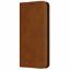 Чохол-фліп Leather Fold Xiaomi Redmi Note 14 4G Inter Version Brown