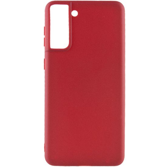 Чохол-накладка Candy Samsung G991 S21 Бордовий