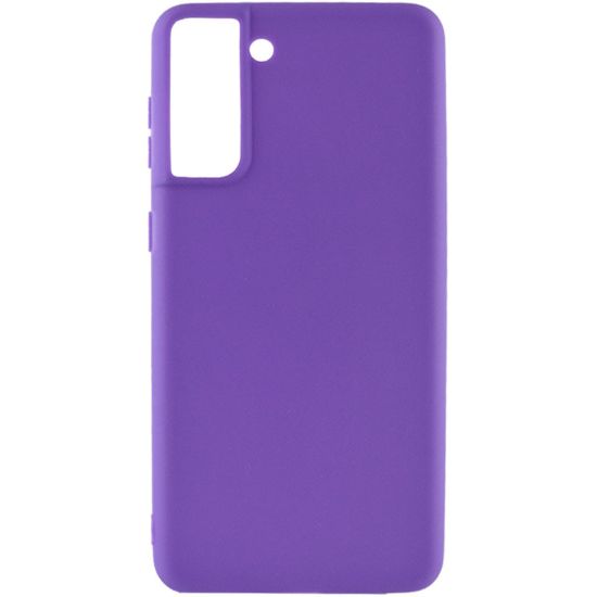 Чохол-накладка Candy Samsung G991 S21 Бузковий