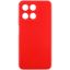 Чохол-накладка Silicone Case (силикон Soft Touch) Honor X6a Wine Red