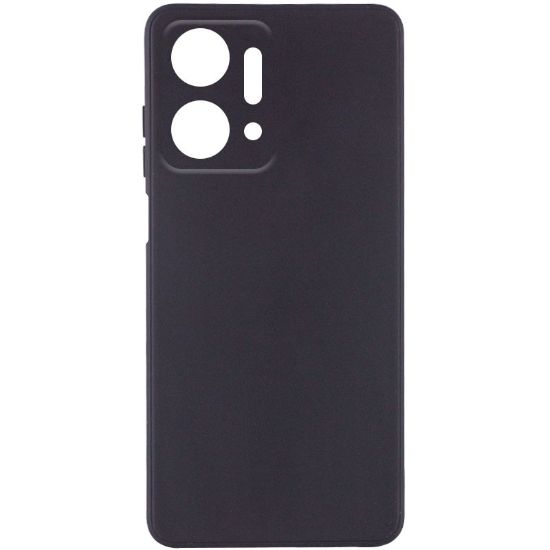 Чохол-накладка Silicone Case (силикон Soft Touch) Honor X7a Black