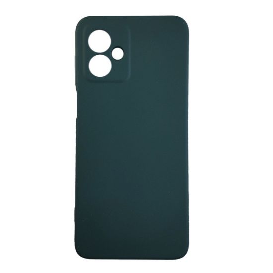Чохол-накладка Silicone Case (силикон Soft Touch) Motorola G14 Midnight Green