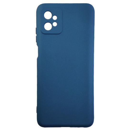 Чохол-накладка Silicone Case (силикон Soft Touch) Motorola G32 Dark Blue