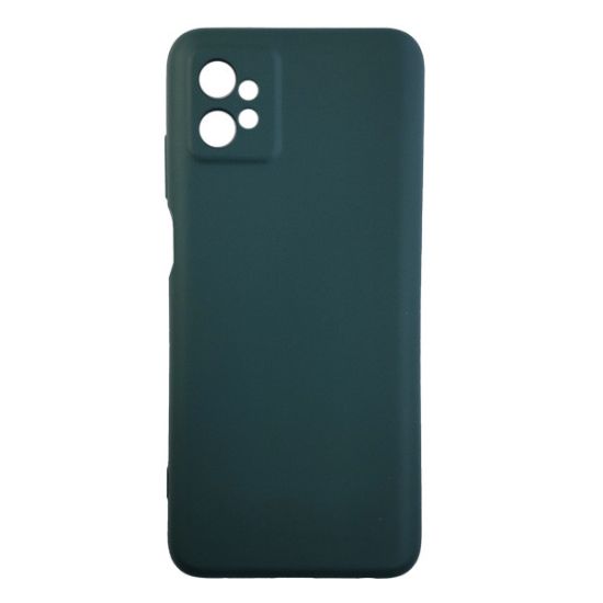 Чохол-накладка Silicone Case (силикон Soft Touch) Motorola G32 Midnight Green